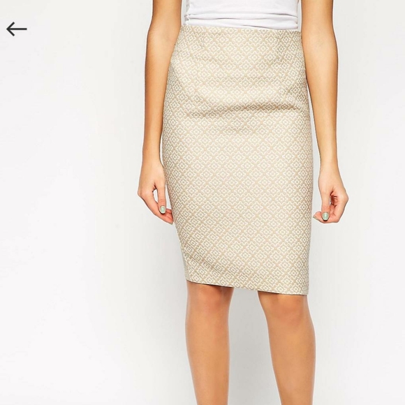 Traffic People Cloud Watching Jacquard Skirt Sz S - Picture 1 of 5